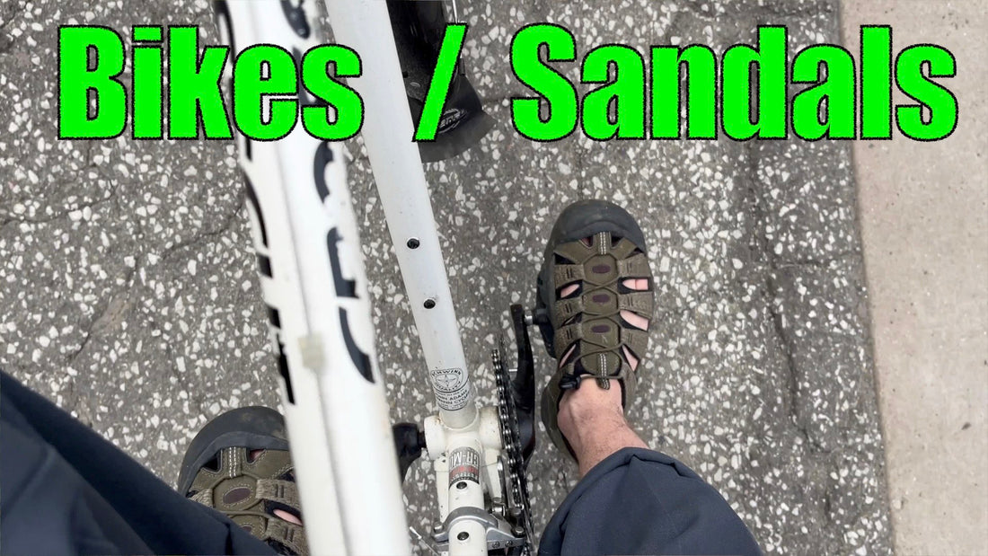 Sandals - the ATB of biking shoes